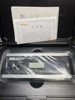 MITUTOYO 950-318 DIGITAL ANGLE MEASURING INSTRUMENT CALIPER MICROMETER NEW