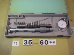 MEASUREMENT RANGE 35-60MM USED CYLINDER GAUGE MITUTOYO WITH DIAL GAUGE M JAPAN