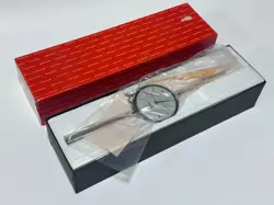 NEW MITUTOYO 2424 SERIES 2 DIAL INDICATOR .001” GRAD 0-100 READING, 2.00” RANGE