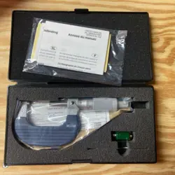 MITUTOYO 102-718 RATCHET THIMBLE MICROMETER 1-2
