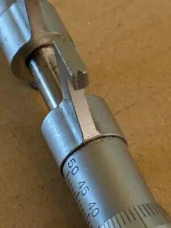 MITUTOYO CALIPER-TYPE INSIDE MICROMETER 25-50MM JAPAN