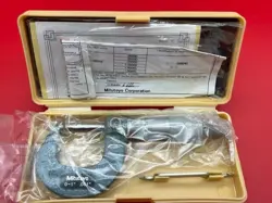 MITUTOYO 103-259 OUTSIDE MICROMETER 0-1