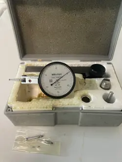 MITUTOYO 513-402 MACHINIST DIAL TEST INDICATOR .0005”-.030
