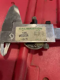 MITUTOYO #505-626-50 DIAL CALIPER .001