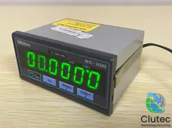 MITUTOYO EC-10D LINEAR GAUGE CONTROL PANEL DISPLAY CONTROLLER NO AC ADAPTER