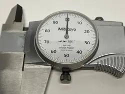 LIKE NEW MITUTOYO 505-746 DIAL CALIPER, 0-12