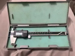 MITUTOYO DIGIMATIC DIGITAL CALIPER 500-170 CD 6” BS READ
