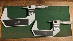 MITUTOYO DIGITAL MICROMETER 2-3”, 3-4”