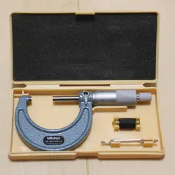 MICROMETER 25MM TO 50MM MITUTOYO JAPAN