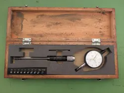 MITUTOYO CYLINDER GAUGE 10-18.5MM BORE GAUGE OPERATION CONFIRMED JAPAN