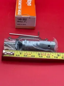 MITUTOYO 148-502 MICROMETER HEAD 0-.5