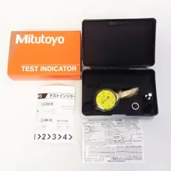 MITUTOYO TEST INDICATOR LEVER TYPE DIAL GAUGE 513-474-10H JAPAN