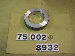 75Φ MITUTOYO SET RING MASTER RING GAUGE JAPAN