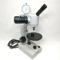 MARCO RADIUSGAUGE MICROSCOPE +MITUTOYO GAUGE RADIUS GAUGE OPHTHALMOLOGIST WORKS!