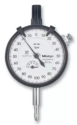 MITUTOYO 2109A-10 (OLD 2109S-10) DIAL INDICATOR 1MM RANGE 0.001MM GRADUATE