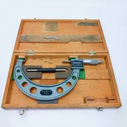 MITUTOYO DIGIT OUTSIDE MICROMETER 193-106 M810-150 125-150MM 0.01MM JAPAN /AJ91