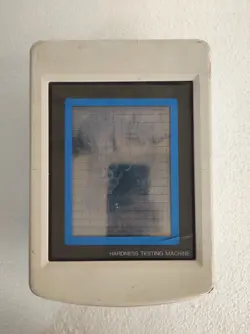 MITUTOYO HM 100 / HM 100 SERIES HARDNESS TESTER DISPLAY CODE 810-969E CHECK VID