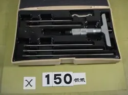 MEASUREMENT RANGE 0 TO 150 MM MITUTOYO DEPTH MICROMETER JAPAN