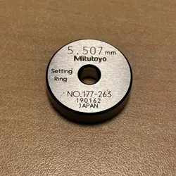 MITUTOYO SET RING 5.5MM SETTING GAUGE HOLE