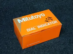MITUTOYO 2901SB SINGLE REVOLUTION FLAT BACK DIAL INDICATOR .001MM RUNOUT (G21)