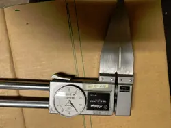 USED MITUTOYO DIGITAL CALIPEER MODEL  537-510 RANGE 18