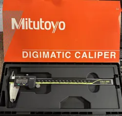 MITUTOYO ABSOLUTE DIGIMATIC CALIPER 0-8 DIGITAL 500-197-30 OPEN BOX AUTHENTIC