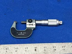 MICROMETER MITUTOYO MECHANICAL/DIGITAL 0-1                 Q-191
