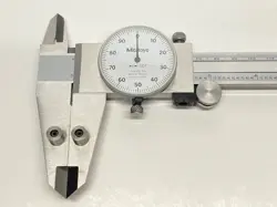 MITUTOYO 0-12” DIAL CALIPER 505-645-50 EXCELLENT SHAPE WITH RTJ OPTION JAPANESE