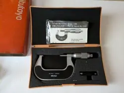 MITUTOYO OUTSIDE MICROMETER 50-75MM NO.106 JAPAN