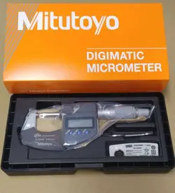 MITUTOYO DIGITAL COOLANT PROOF MICROMETER JAPAN
