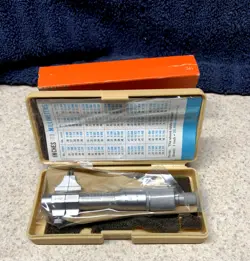MACHINIST TOOL: MITUTOYO INSIDE MICROMETER .2 TO 1.2 (NOS) 145-193