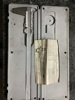 MITUTOYO QUADRI VERNIER DIAL CALIPERS [4 WAY MEASUREMENT] IN BOX