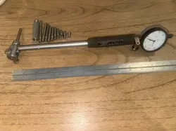MITUTOYO BORE GAGE NO. 511-703 0.01MM INDICATOR 2046A  ANVILS 1-11