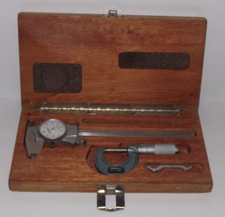 VTG MITUTOYO MICROMETER & CALIPER SET 0-1