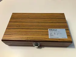 MITUTOYO 516-914 GAUGE BLOCK SET (INCH)