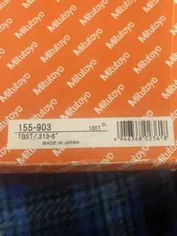 MITUTOYO 155-903 6 PC 5/16