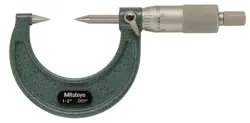 MITUTOYO 112-191 POINT MICROMETER, RATCHET STOP, 2-3