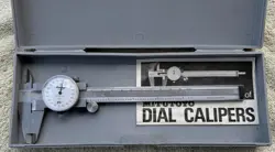 MITUTOYO DIAL CALIPER NO. 505-623  -- .001