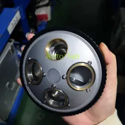 4-HOLE MICROSCOPE OBJECTIVE PLATE FOR MITUTOYO OBJECTIVE LENS