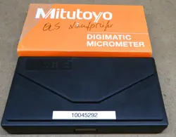 MITUTOYO DIGITAL SPLINE MICROMETER SPM-25MX 0-25MM 331-251-30