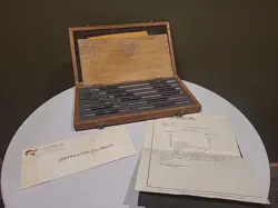 MITUTOYO 11 PCS MICROMETER STANDARD SET. 1