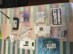 ASSORTED MITUTOYO GAGE REPAIR PARTS - HUNDREDS OF PCS