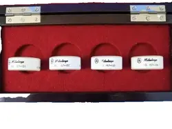MITUTOYO OP-25 157-903 OPTICAL PARALLEL SET OF 4 USED
