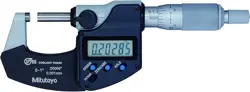 MITUTOYO 293-340-30CAL DIGITAL MICROMETER, INCH/METRIC, RATCHET STOP, 0-1