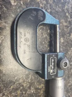 OUTSIDE MICROMETER METRIC