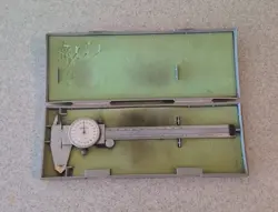 MITUTOYO 505-626-50 SHOCK PROOF DIAL CALIPER 6