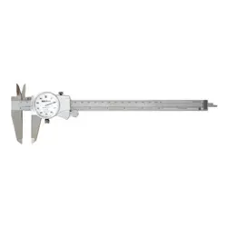 MITUTOYO 505-742JCAL DIAL CALIPER,0 TO 6