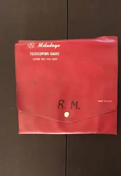 MITUTOYO AND CRAFTSMAN TELESCOPING GAGES - LOT OF 9