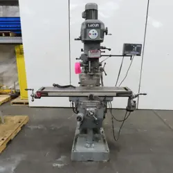 LAGUN FTV-2 2.2KW VERTICAL MILLING MACHINE W/ X-AXIS POWERFEED & MITUTOYO DRO