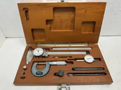MITUTOYO  DIAL INDICATOR & CALIPER, 0-1